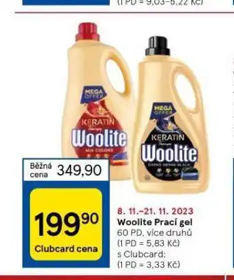 Woolite prací gel