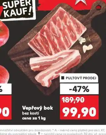 Kaufland Vepřový bok nabídka