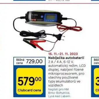 Tesco Nabíječka autobaterií nabídka