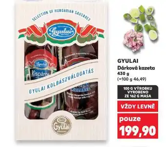 Kaufland Gyulai dárková kazeta nabídka