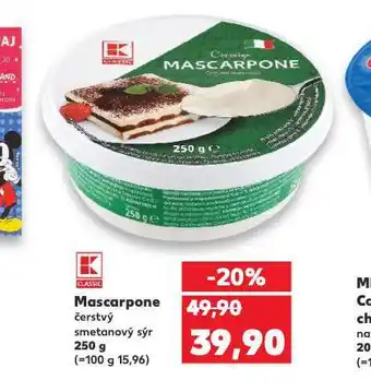 Kaufland Mascarpone nabídka