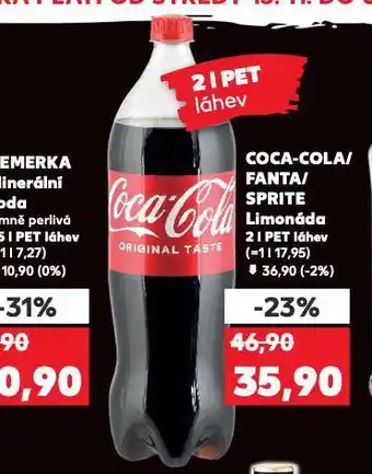 Kaufland Coca-cola nabídka