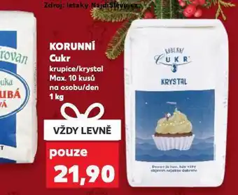 Kaufland Korunní cukr nabídka