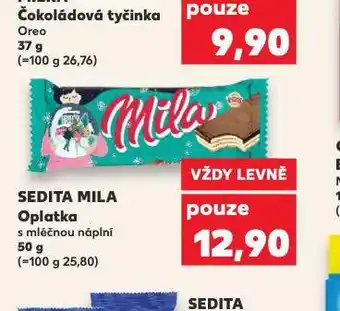 Kaufland Sedita mila oplatka nabídka