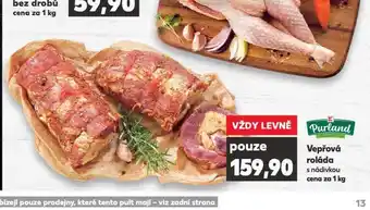 Kaufland Vepřová roláda nabídka