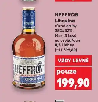 Kaufland Heffron lihovina nabídka