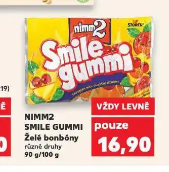 Kaufland Nimm2 smilegummi nabídka