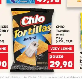 Kaufland Chio tortillas nabídka