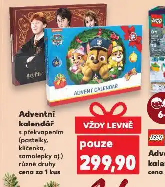 Kaufland Adventní kalendář nabídka