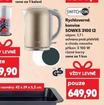 Kaufland Rychlovarná konvice nabídka