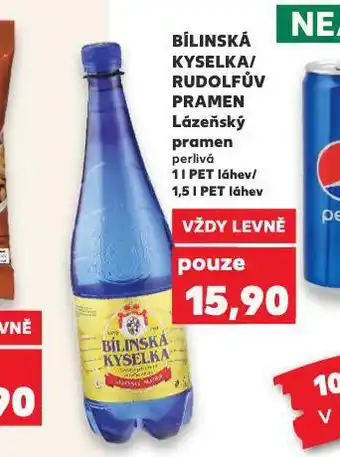 Kaufland Bílinská kyselka nabídka