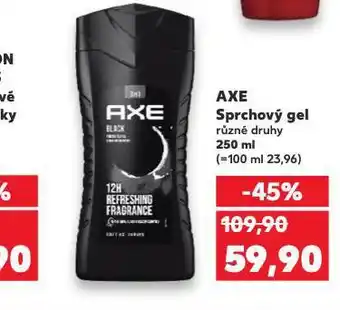 Kaufland Axe sprchový gel nabídka