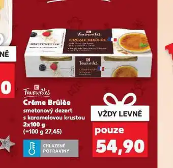 Kaufland Créme brulée nabídka