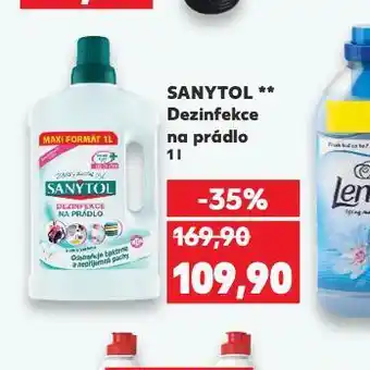 Kaufland Sanytol dezinfekce na prádlo nabídka