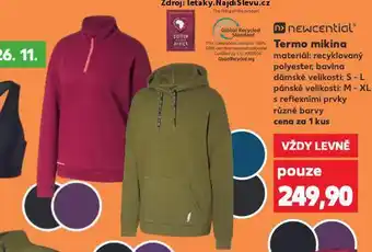 Kaufland Termo mikina nabídka