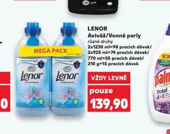 Kaufland Lenor vonné perly nabídka