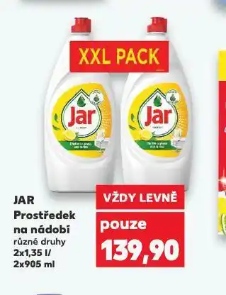 Kaufland Jar prostředek na nádobí nabídka