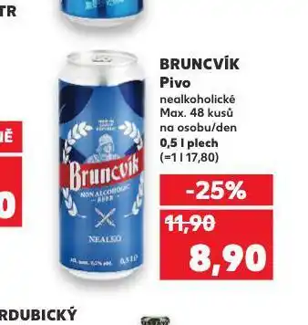 Kaufland Pivo bruncvík nealko nabídka