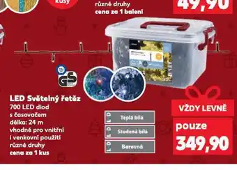 Kaufland Led světelný řetěz nabídka