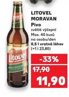 Kaufland Pivo litovel nabídka