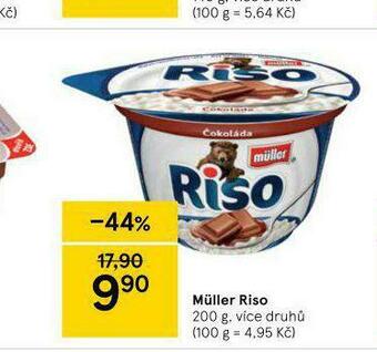 Tesco Müller riso nabídka
