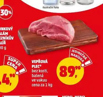 Penny Market Vepřová plec nabídka