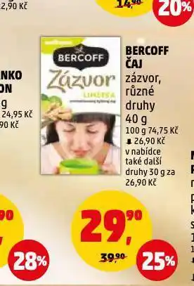 Penny Market Bercoff čaj nabídka