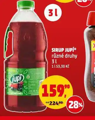 Penny Market Jupí sirup nabídka