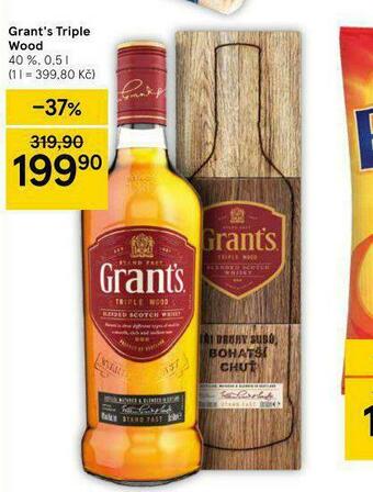 Tesco Grant´s triple wood nabídka