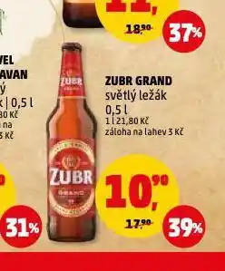 Penny Market Pivo zubr nabídka