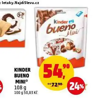Penny Market Kinder bueno mini nabídka