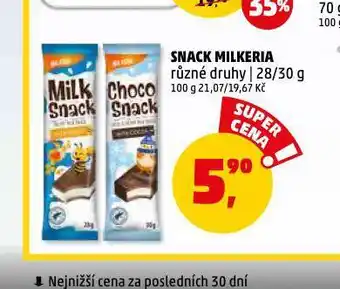 Penny Market Snack milkeria nabídka