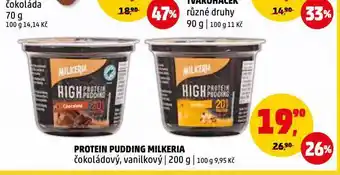 Penny Market Protein pudding milkeria nabídka
