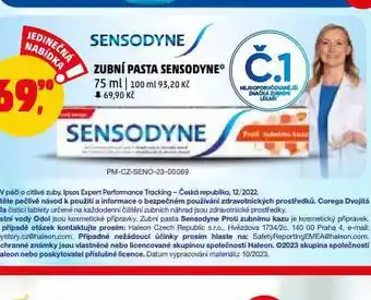 Penny Market Sensodyne zubní pasta nabídka