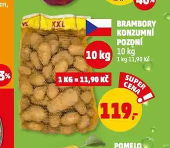 Penny Market Brambory konzumní pozdní nabídka