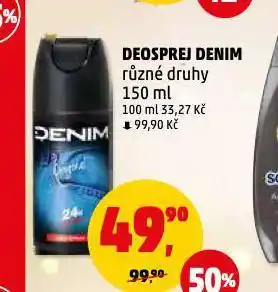 Penny Market Deosprej denim nabídka
