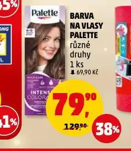 Penny Market Palette barva na vlasy nabídka