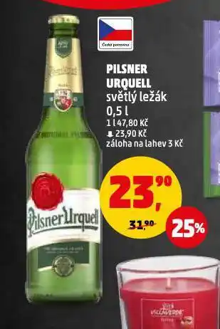 Penny Market Pivo pilsner urquell nabídka