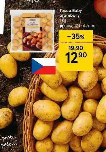 Tesco Tesco baby brambory nabídka