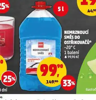 Penny Market Nemrznoucí směs do ostřikovačů nabídka