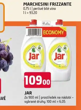 Terno Jar prostředek na nádobí nabídka