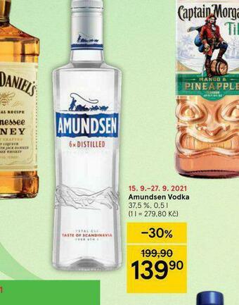 Tesco Amundsen vodka nabídka