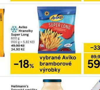 Tesco Aviko hranolky super long nabídka