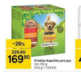 Tesco Friskies kapsičky pro psy nabídka