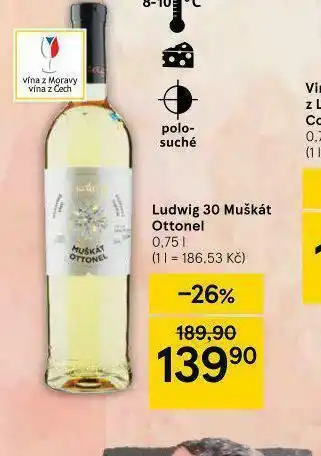 Tesco Ludwig 30 muškát ottonel nabídka