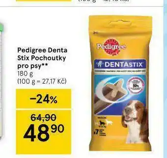 Dentální pamlsky pro psy pedigree