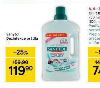 Tesco Sanytol dezinfekce prádla nabídka