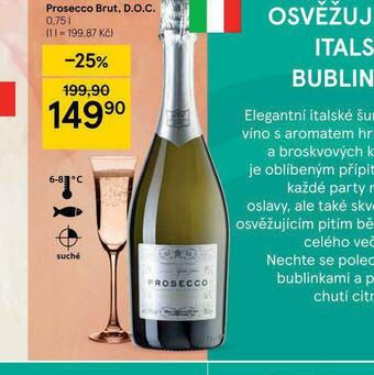 Tesco Tesco finest prosecco brut d.o.c. nabídka