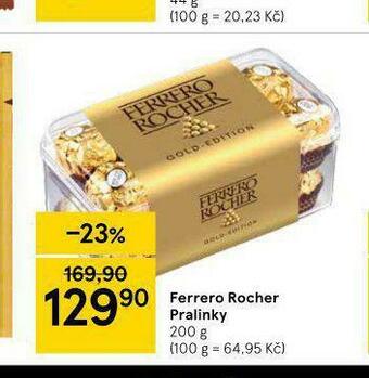 Tesco Ferrero rocher pralinky nabídka
