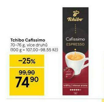 Tesco Tchibo cafissimo nabídka